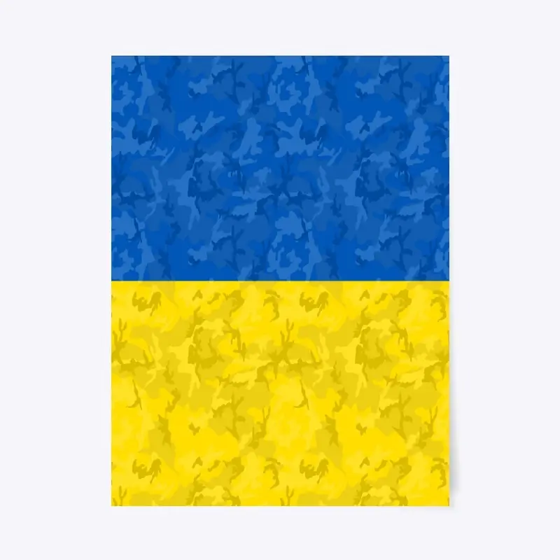 65 MCMLXV Ukraine Camouflage Flag