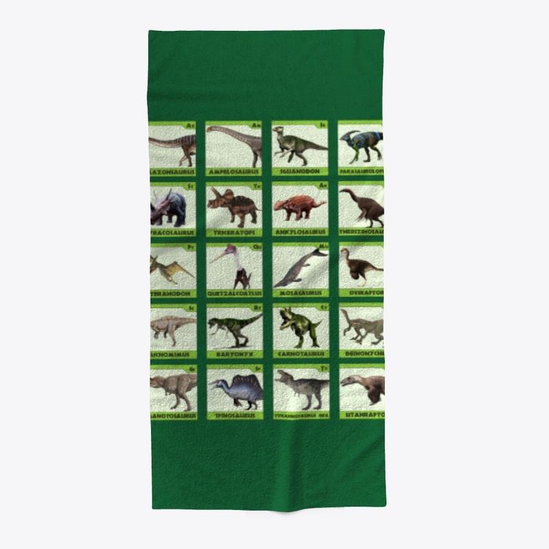 65 MCMLXV Cretaceous Dinosaurs Chart