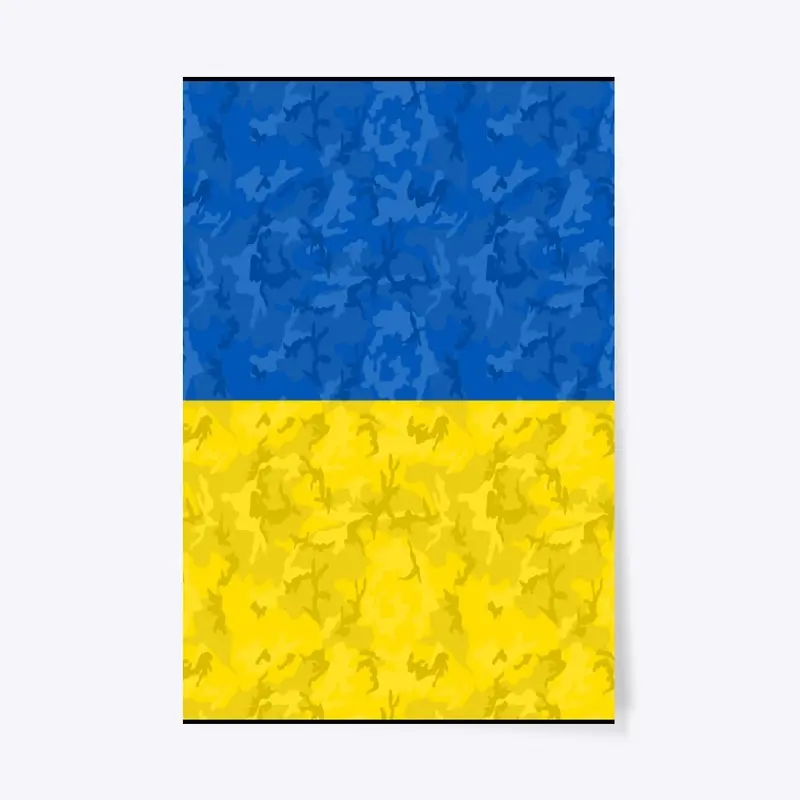 65 MCMLXV Ukraine Camouflage Flag